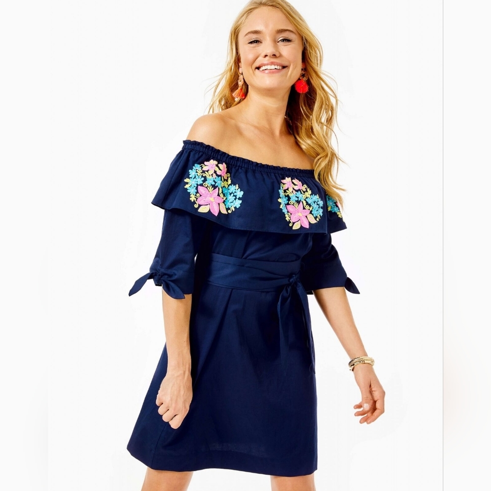 Lilly Pulitzer Vanessa Off The Shoulder Dress